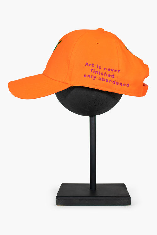 David  Hat Orange ACCESSORIES | HAT THE CELECT   