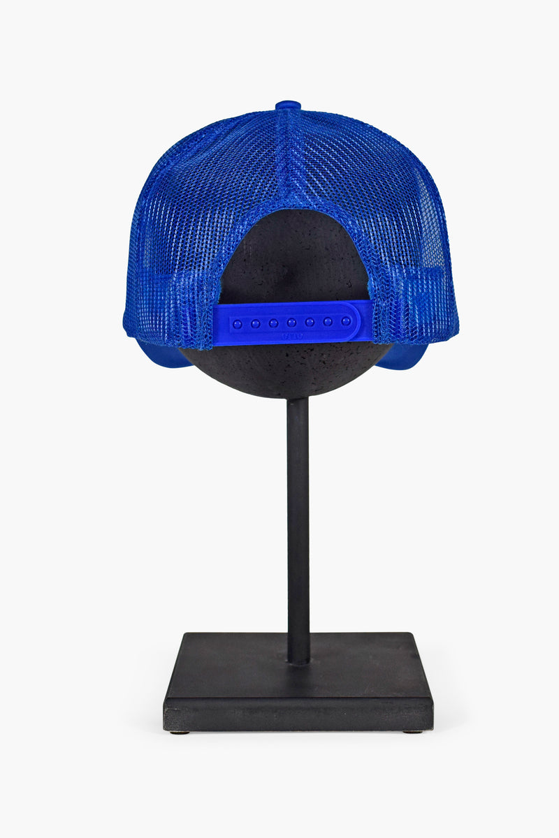 Stacked Googled Hat Blue ACCESSORIES | HAT THE CELECT   