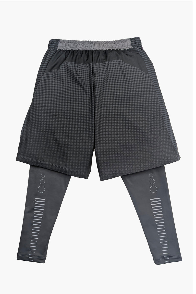 Ascend Tight Short Grey SHORTS THE CELECT MENS
