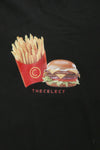 Burger and Fries T Black KNITS | GRAPHIC THE CELECT MENS