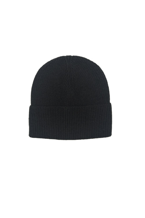 Cashmere Beanie Black ACCESSORIES | HAT THE CELECT