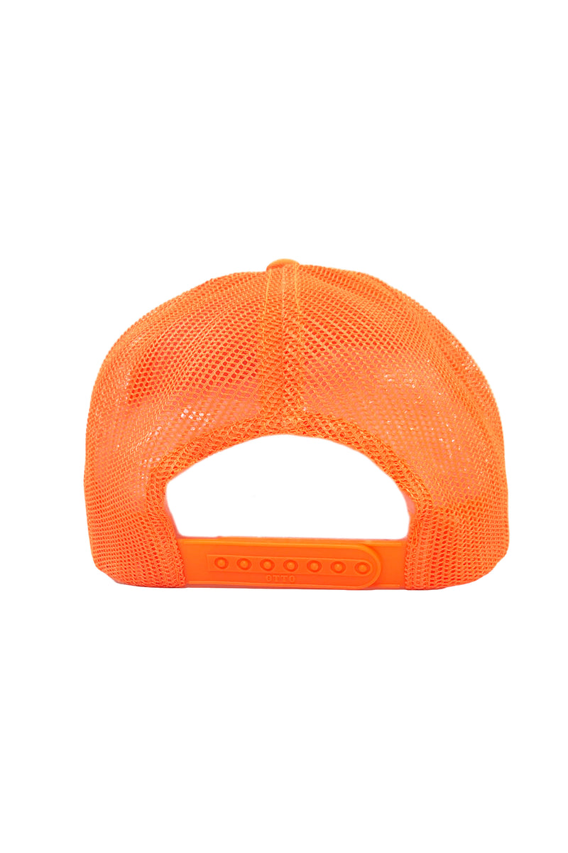 Cat Head Trucker Cap Orange ACCESSORIES | HAT THE CELECT