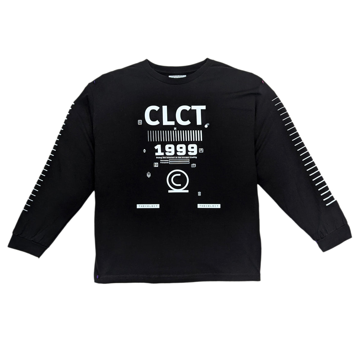 CLCT Tee BLACK KNITS | LONG SLEEVE THE CELECT MENS
