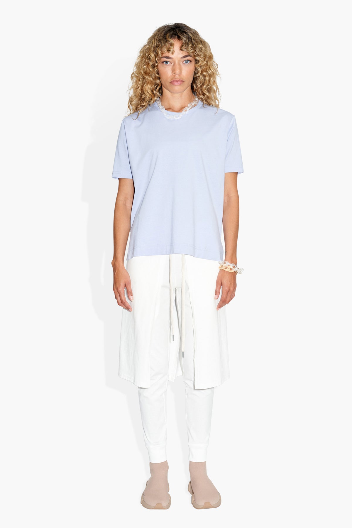 Cover Tee Cool Violet KNITS | SHORT SLEEVE THE CELECT WOMAN