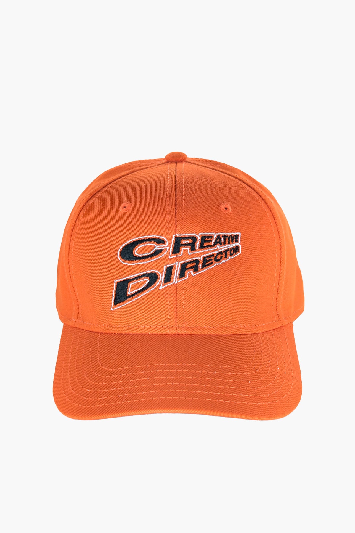 Creative Director Orange Low Profile Cap ACCESSORIES | HAT THE CELECT