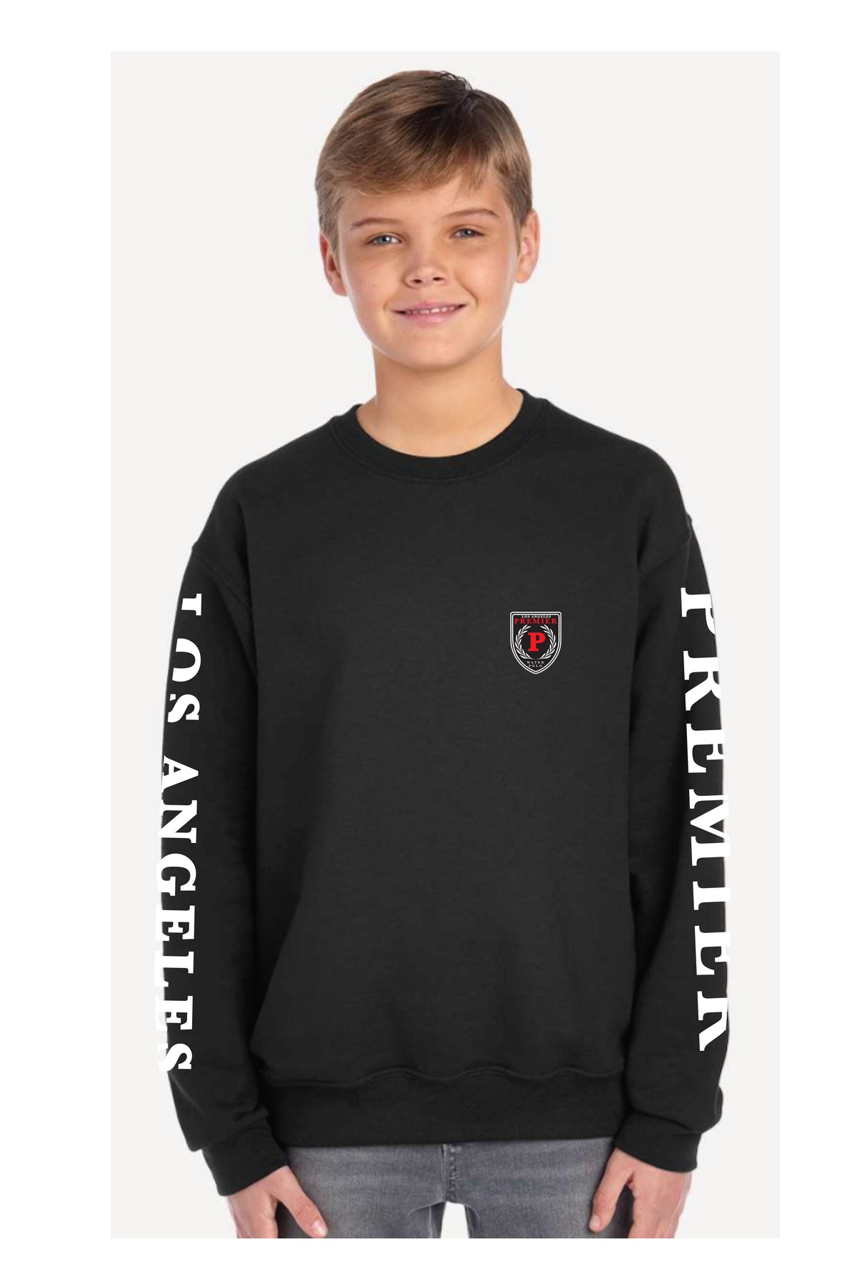 LA PREMIER YOUTH CREW NECK SWEATSHIRT PREMIER THE CELECT