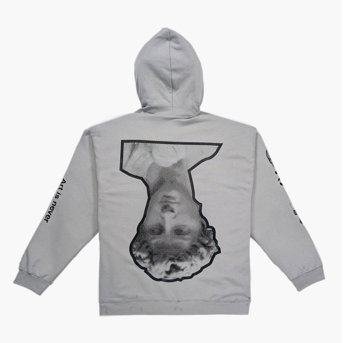 David Head Hoodie Grey FLEECE | HOODIE THE CELECT MENS