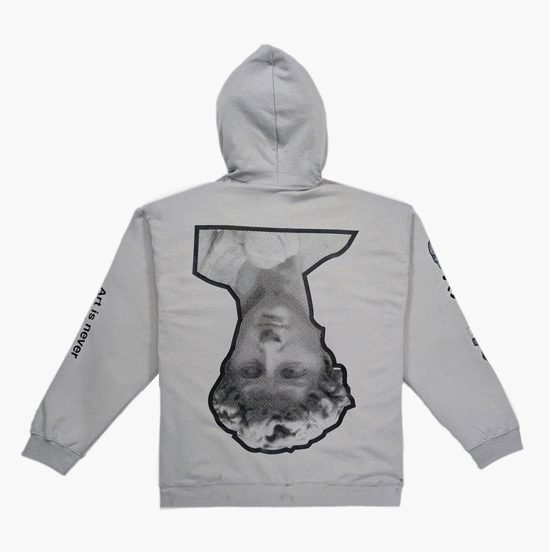 David Head Hoodie Grey FLEECE | HOODIE THE CELECT MENS