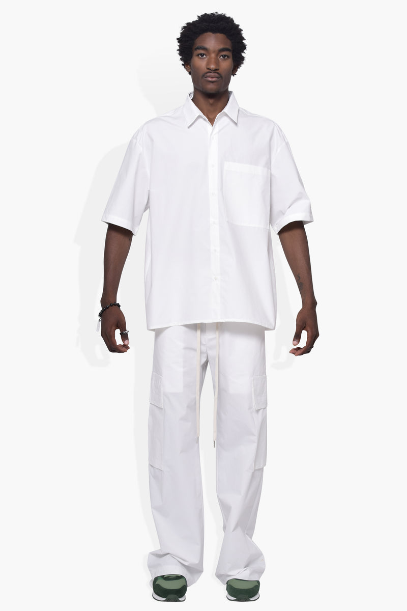 Foundation Woven Shirt  White WOVENS | SHORT SLEEVE THE CELECT MENS   