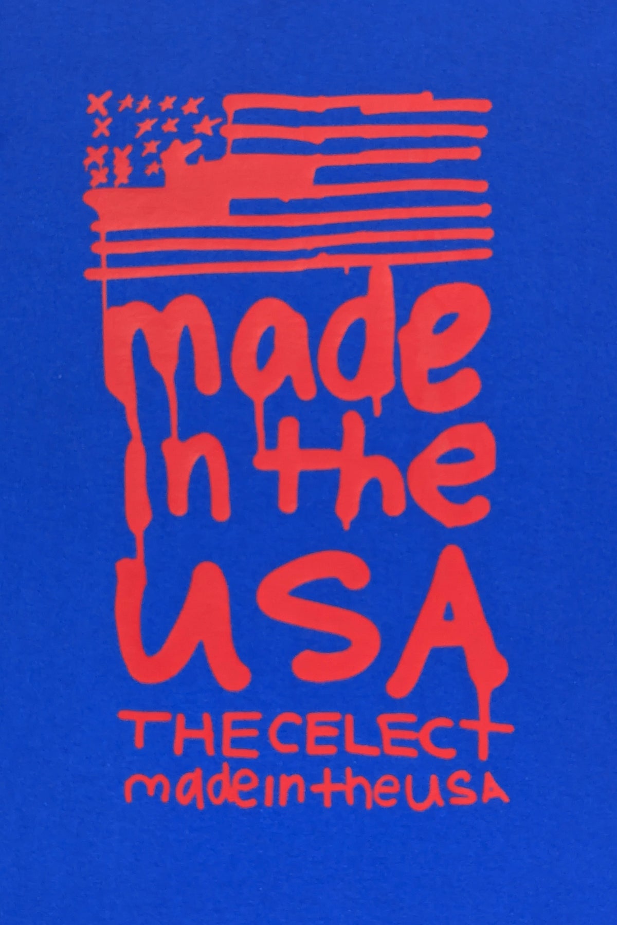 DRIP T BLUE KNITS | GRAPHIC THE CELECT MENS