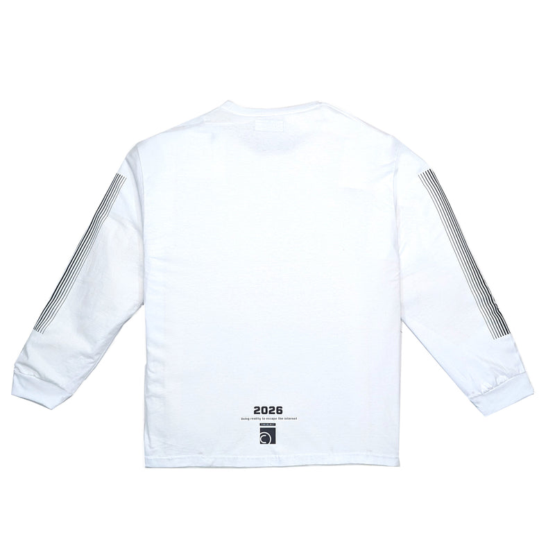 CLCT Tee White KNITS | LONG SLEEVE THE CELECT MENS