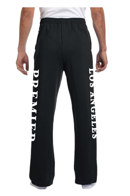 PREMIER OPEN BOTTOM FLEECE SWEAT PANT FLEECE JOGGER PREMIER   