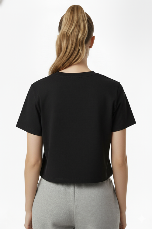 Outstanding T Black WOVENS | SHORT SLEEVE THE CELECT WOMAN