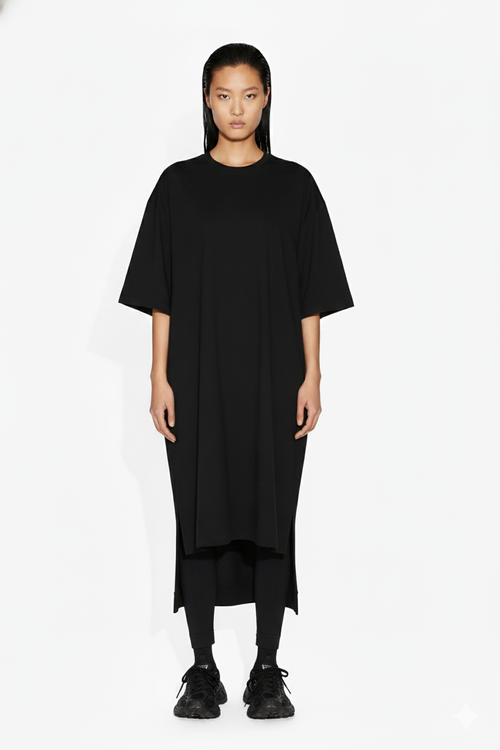 Tee Dress Black DRESSES THE CELECT WOMAN