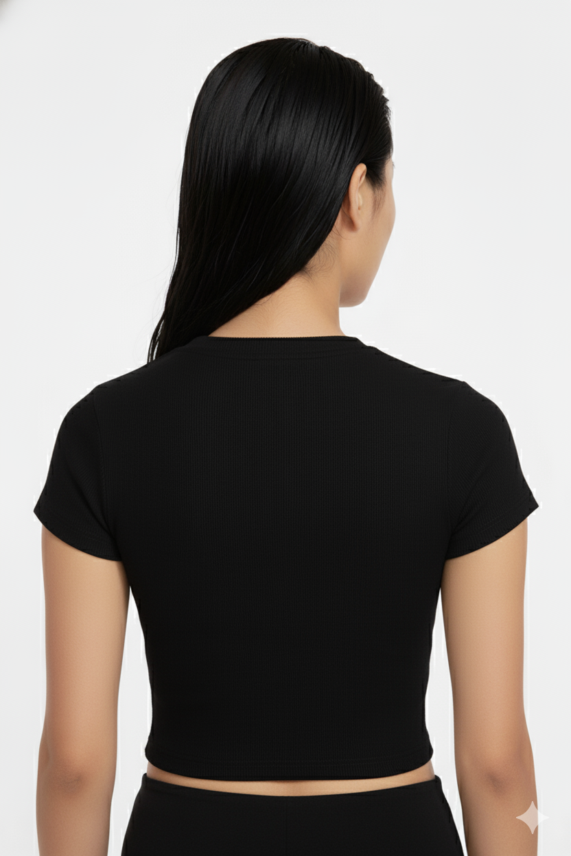 Mighty T Black WOVENS | SHORT SLEEVE THE CELECT WOMAN