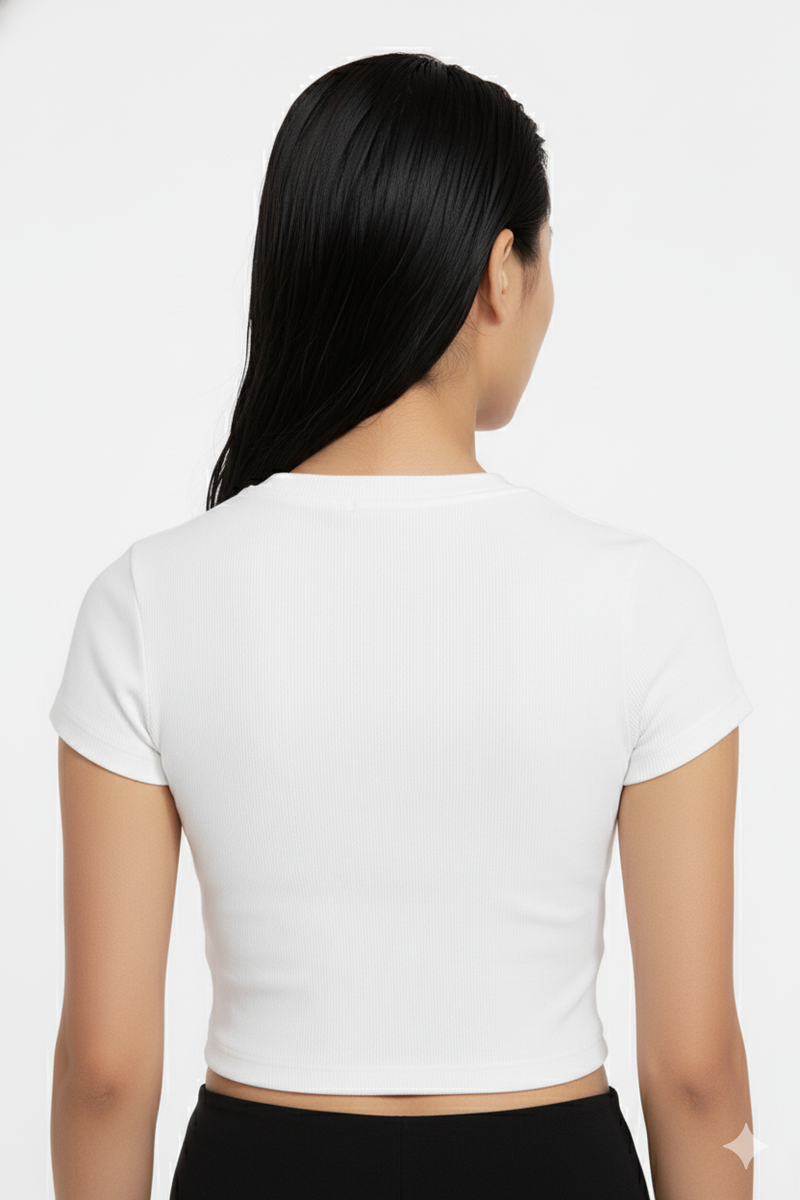 Mighty T White WOVENS | SHORT SLEEVE THE CELECT WOMAN