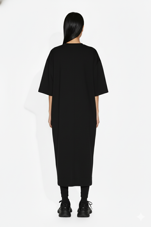 Tee Dress Black DRESSES THE CELECT WOMAN