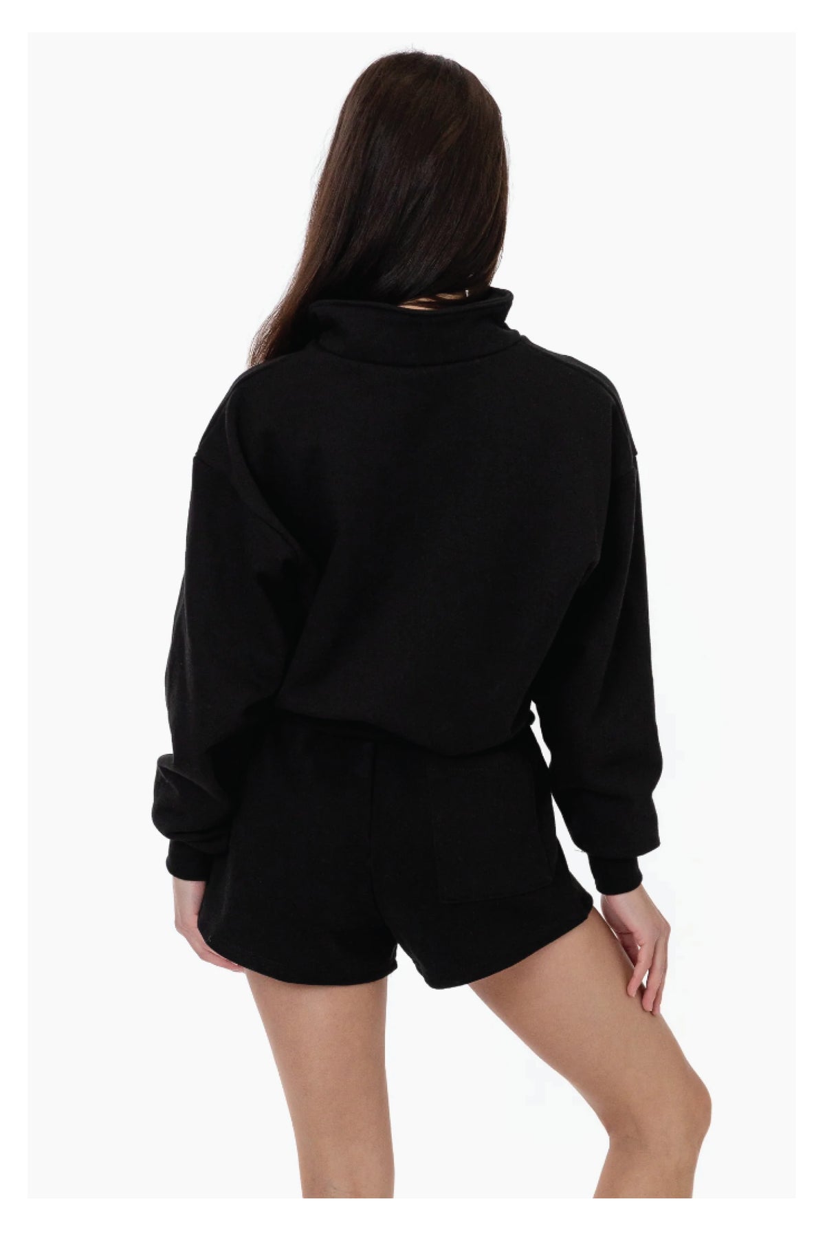 LOS ANGELES PREMIER Flex Fleece Half Zip Cropped Pullover FLEECE | GRAPHIC HOODY PREMIER   
