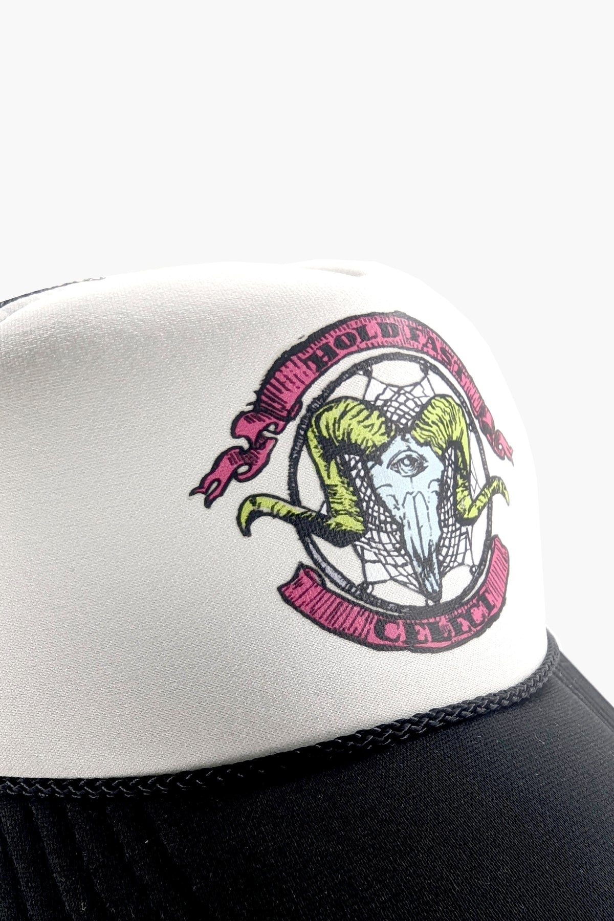 Hold Fast Trucker Cap Black ACCESSORIES | HAT THE CELECT
