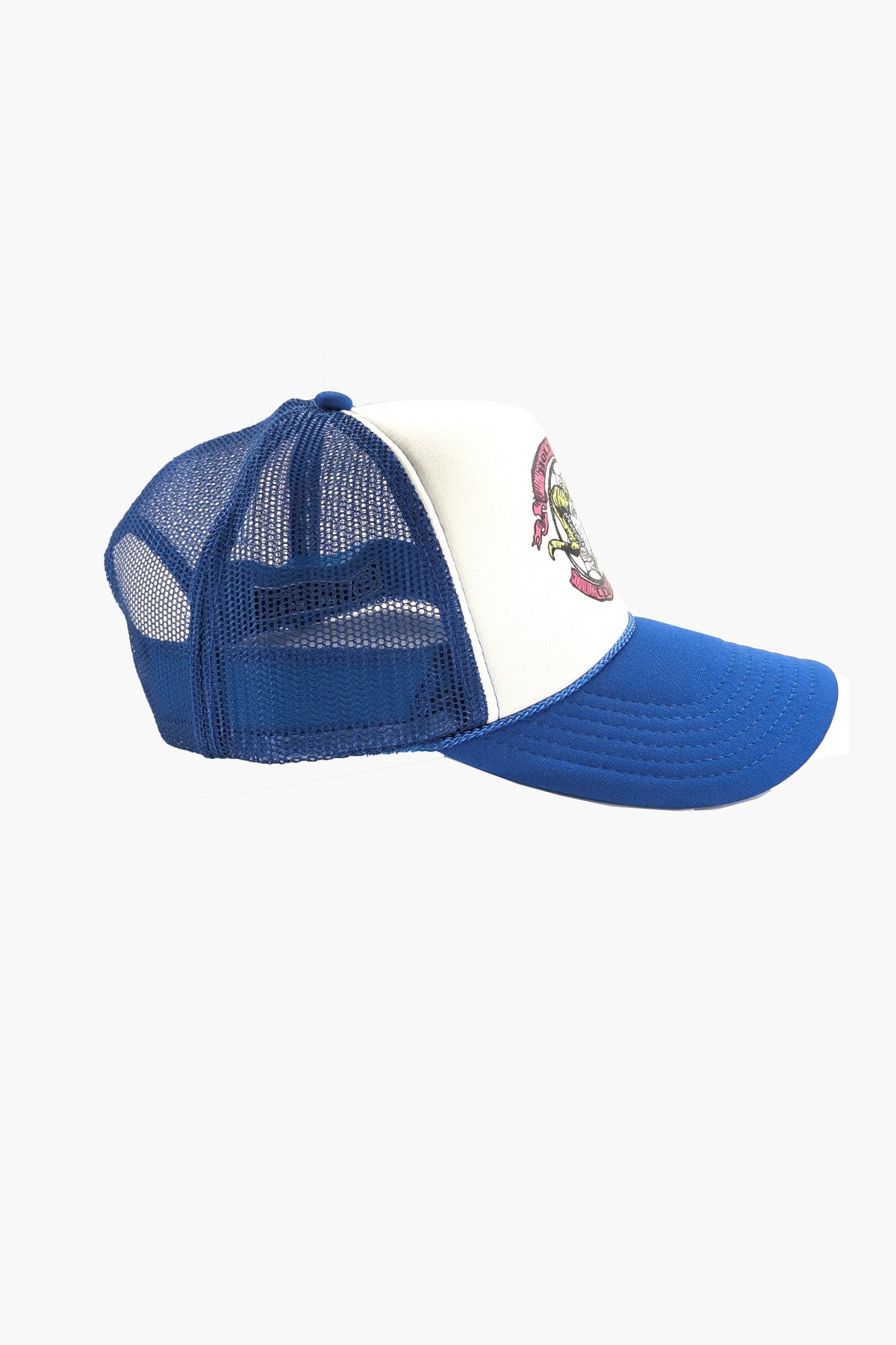 Hold Fast Trucker Cap Blue ACCESSORIES | HAT THE CELECT
