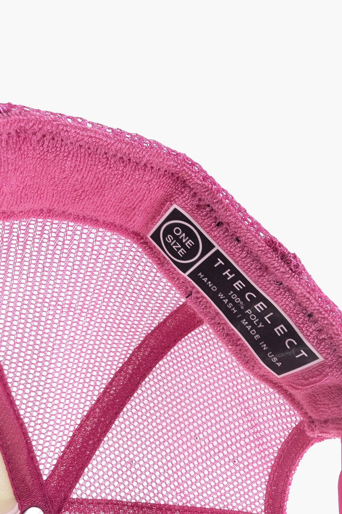 Hold Fast Trucker Cap Pink ACCESSORIES | HAT THE CELECT