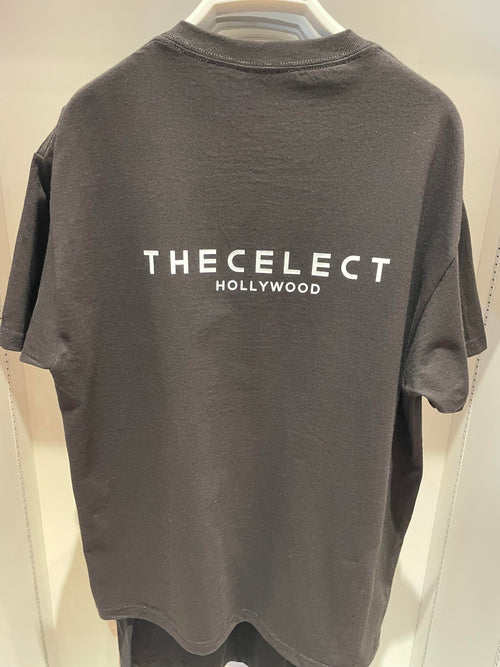 THE CELECT HOLLYWOOD T BLACK KNITS | GRAPHIC THE CELECT   