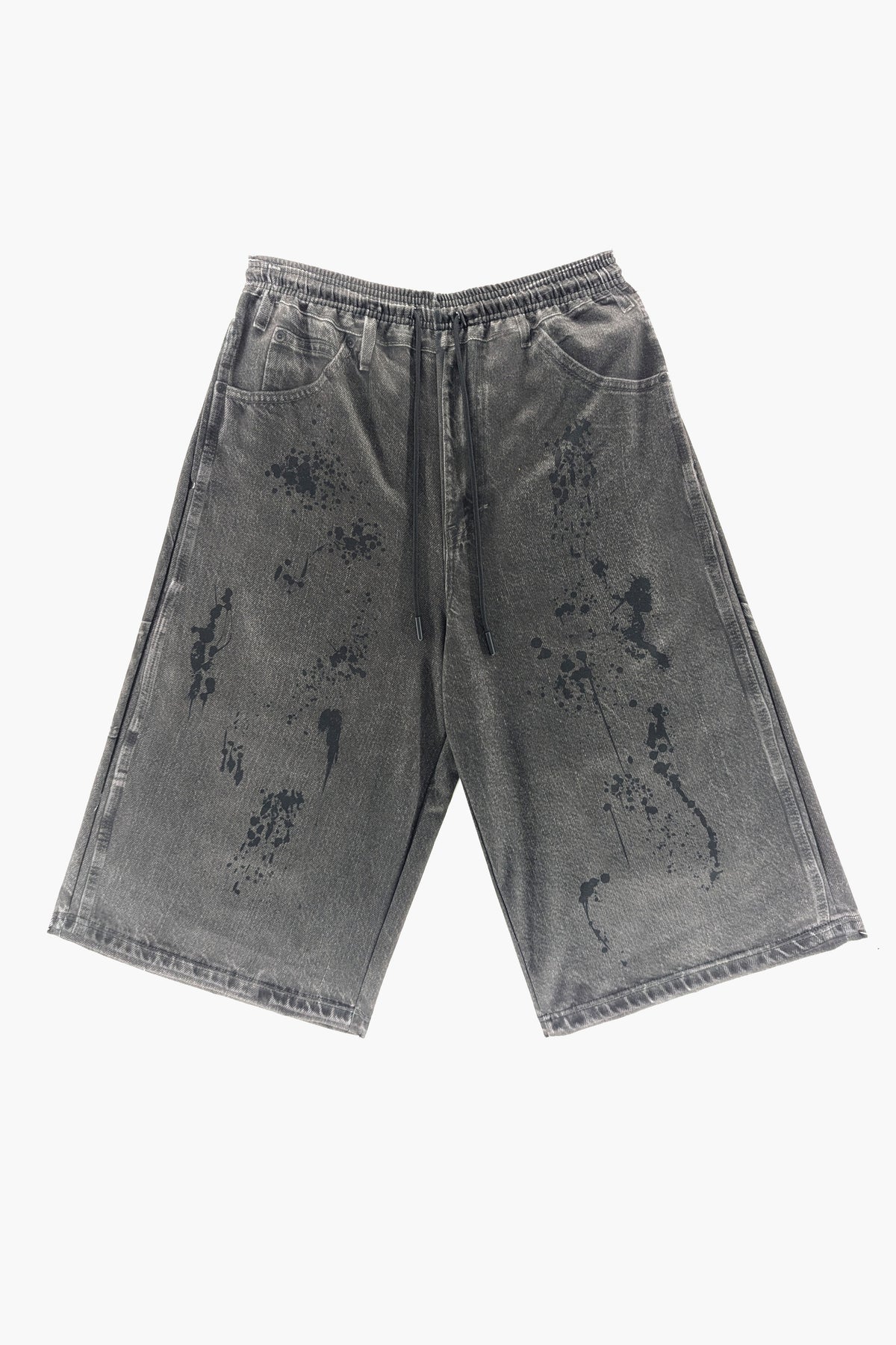 Jumbo Printed Denim Short SHORTS THE CELECT MENS