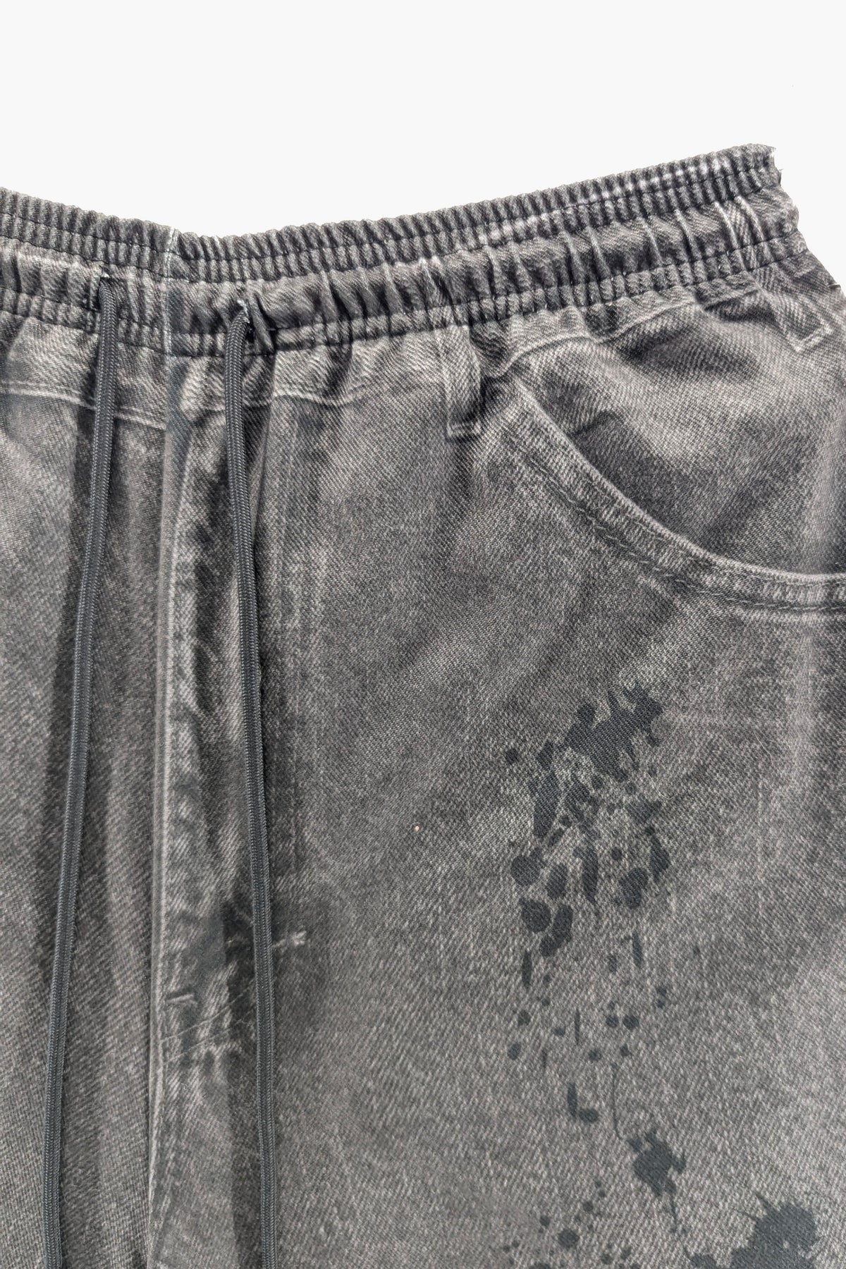Jumbo Printed Denim Short SHORTS THE CELECT MENS