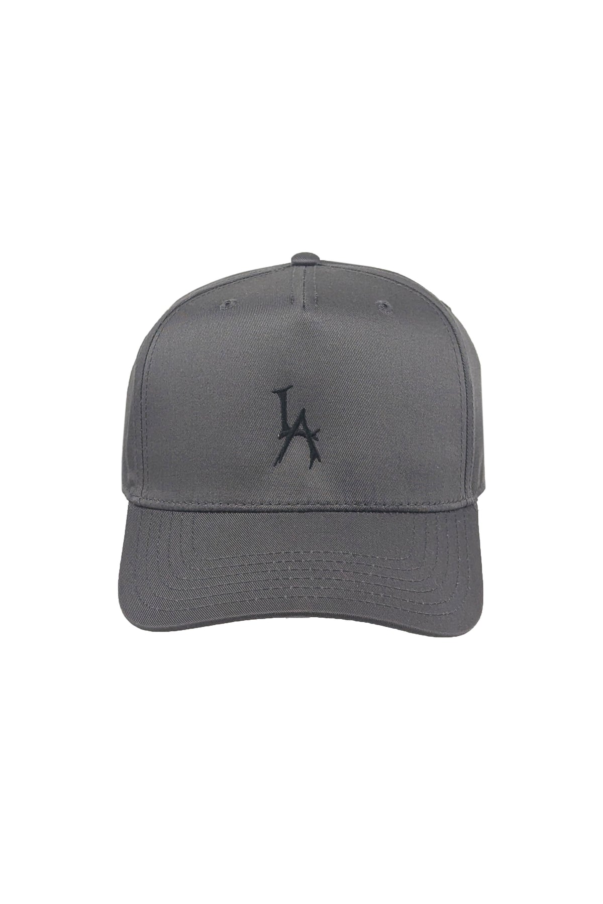 LA Hat Charcoal Black ACCESSORIES | HAT THE CELECT