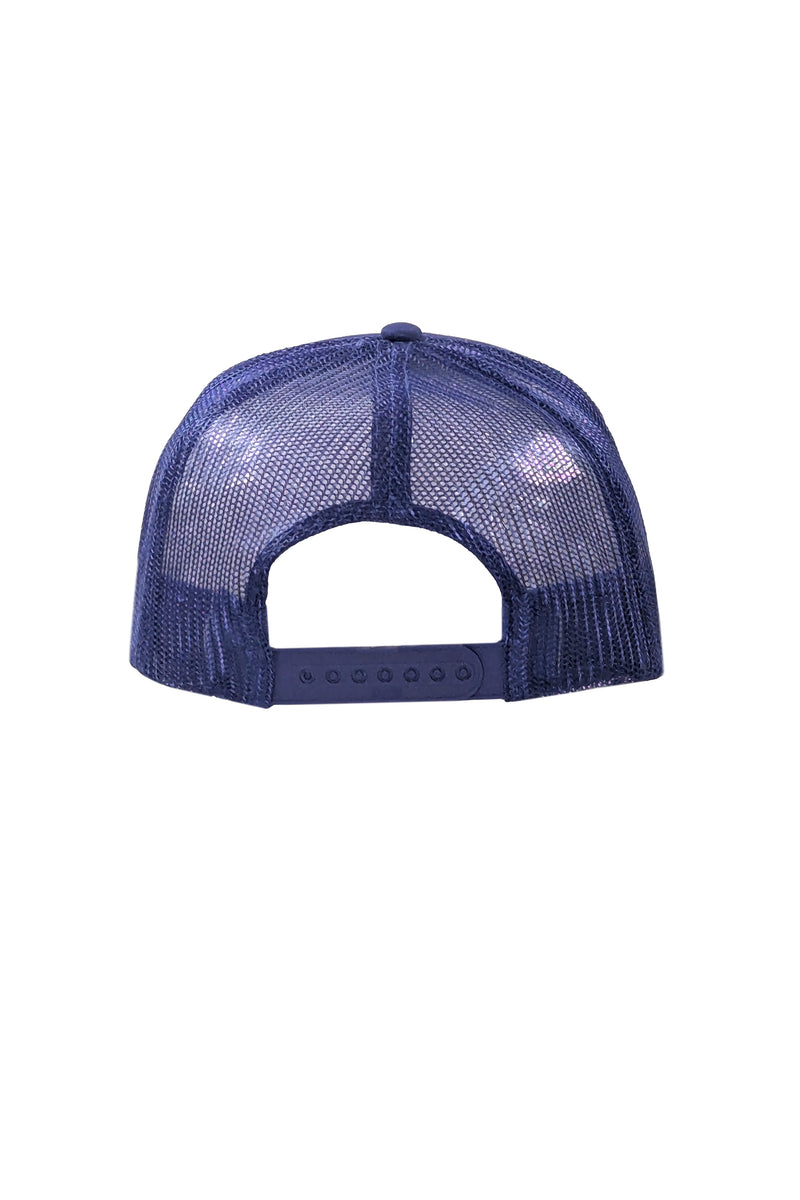 Pray For LA Basketball Trucker Hat Purple ACCESSORIES | HAT THE CELECT