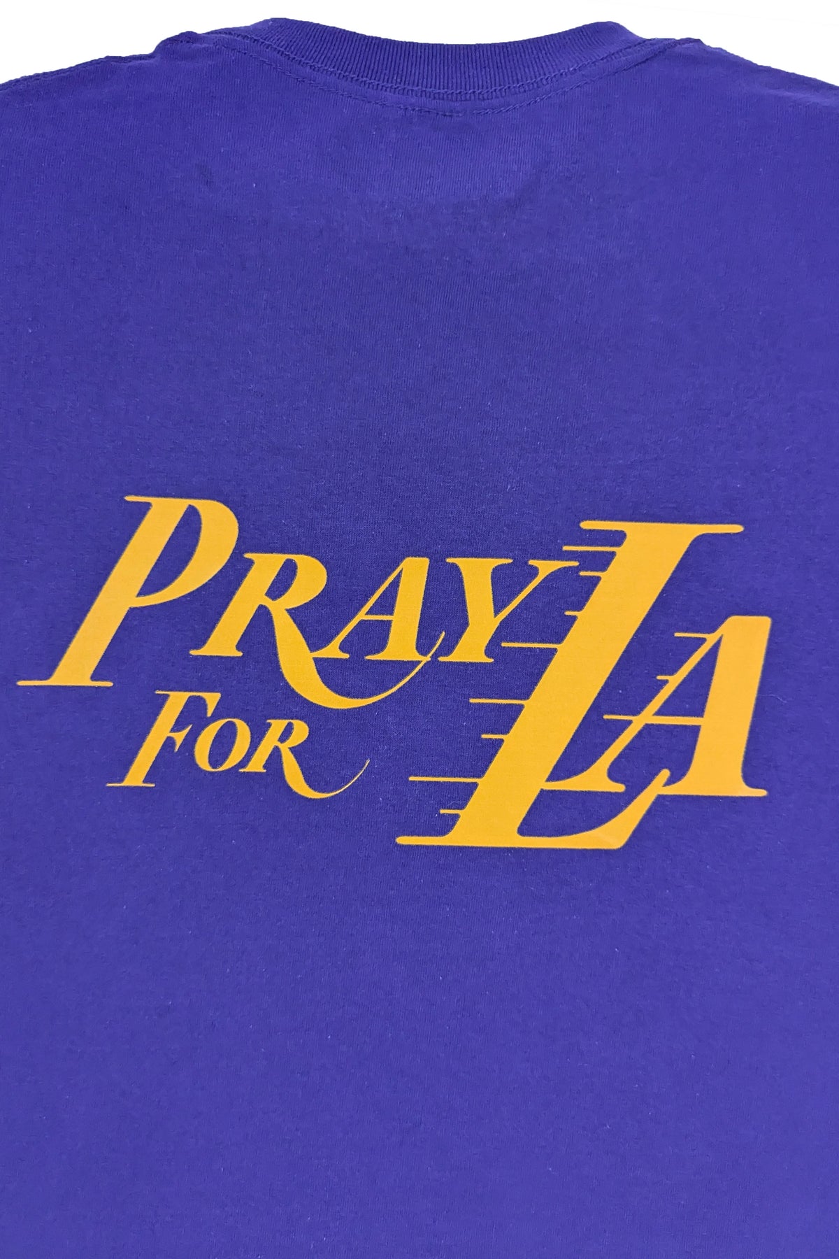 Lakers Pray For LA Purple KNITS | GRAPHIC THE CELECT MENS