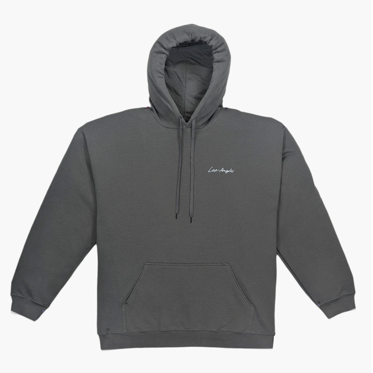 Lost Angeles Grey Hoodie FLEECE | HOODIE THE CELECT MENS