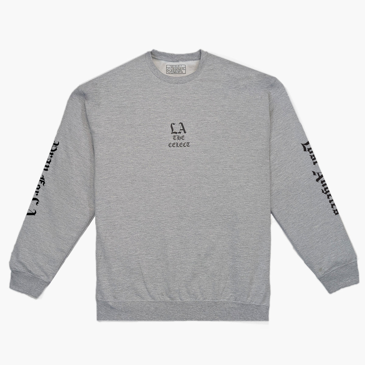 Lost LA Crewneck Grey FLEECE | CREWNECK THE CELECT MENS