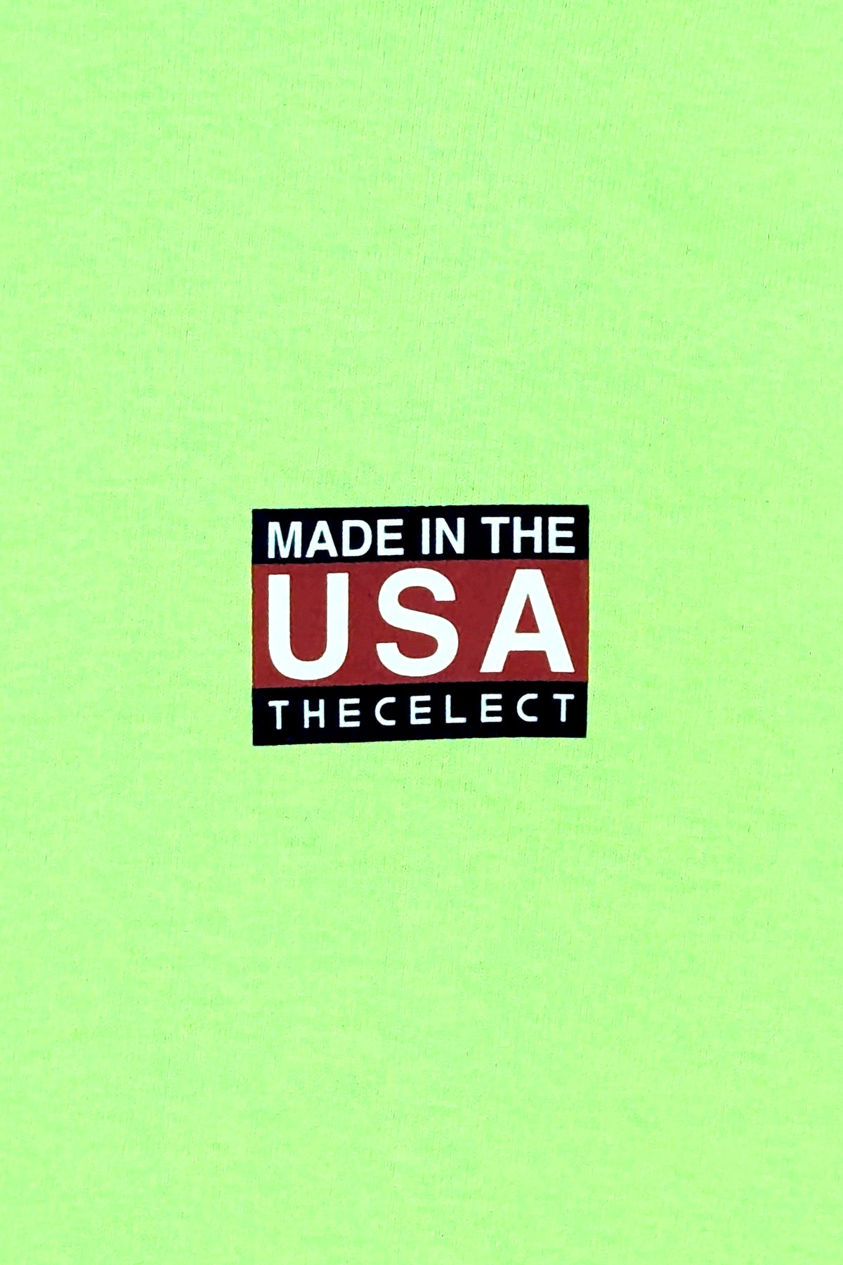 USA TANK LIME MENS TANK TOP THE CELECT