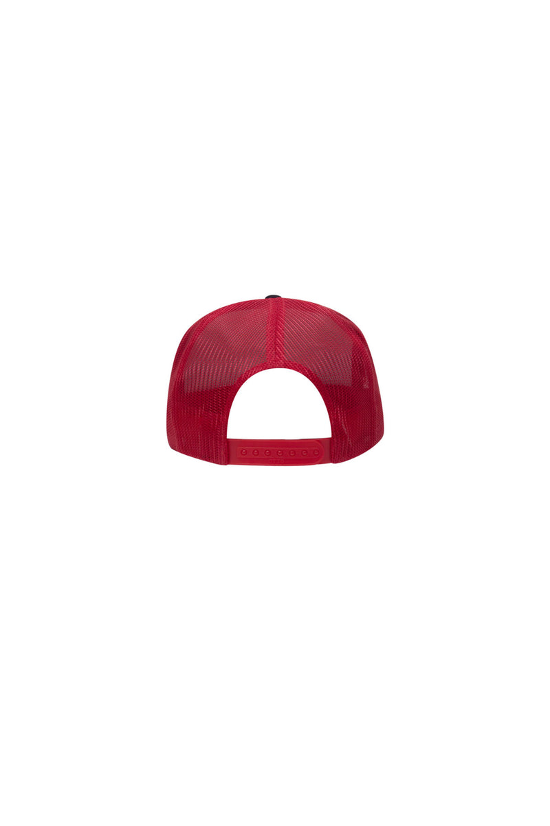 NEW LA HAT BLACK RED ACCESSORIES | HAT PREMIER