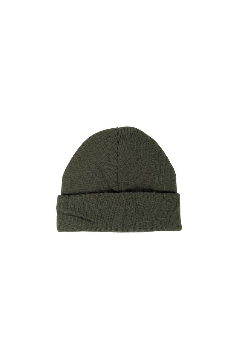 USA BEANIE 8.5" OLIVE ACCESSORIES | HAT THE CELECT