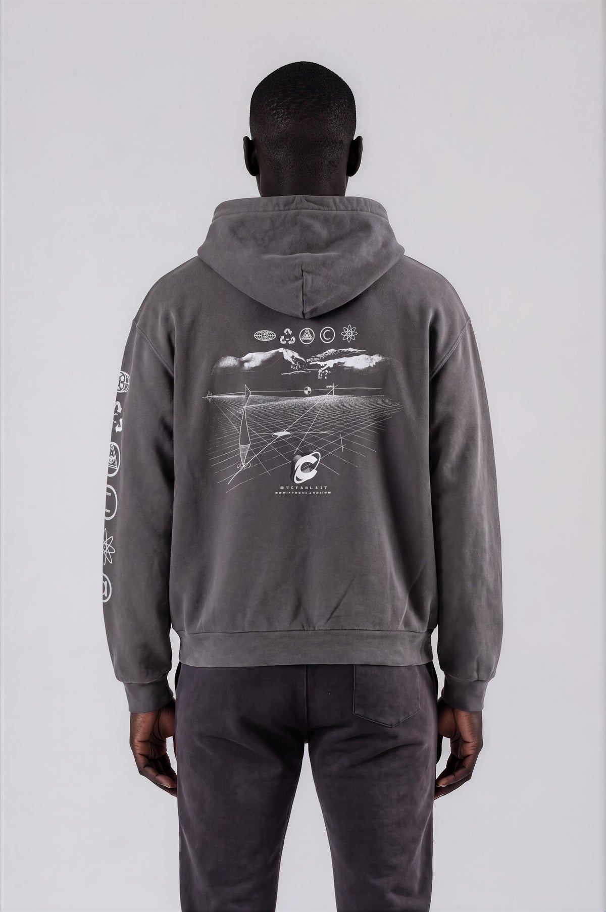 PERSPECTIVE HOODY FLEECE | HOODIE THE CELECT MENS