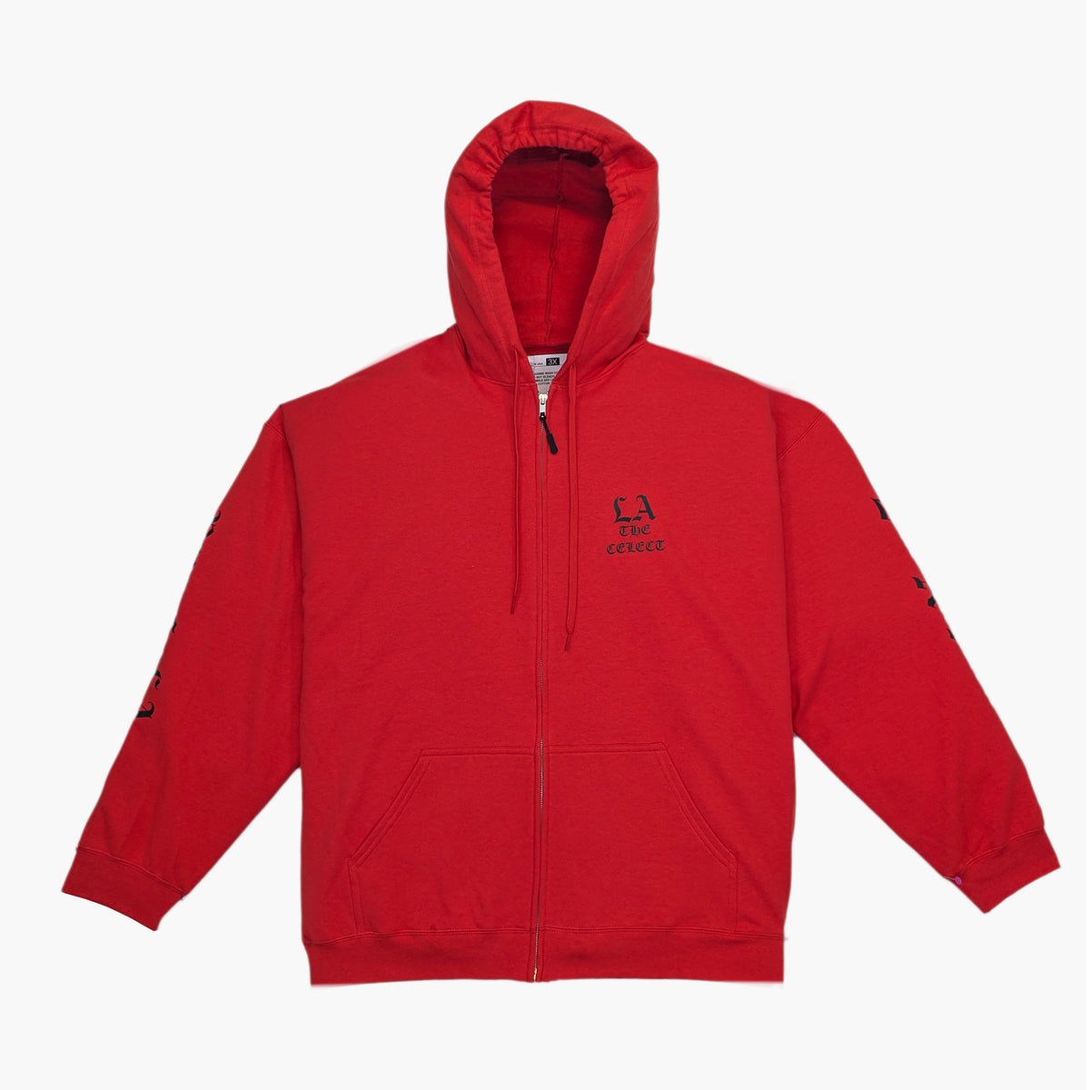 Pray for LA Hoody Red FLEECE | HOODIE THE CELECT MENS