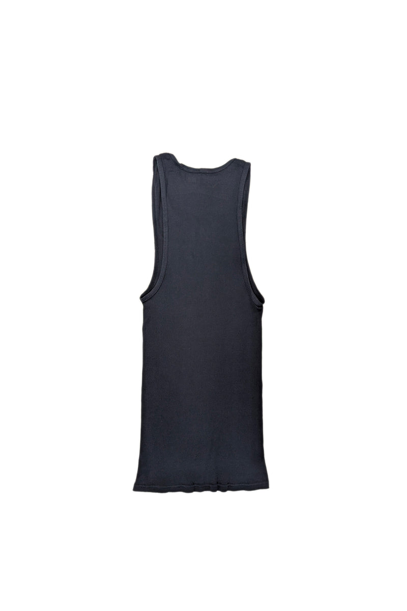 Ribbed Tank Black MENS TANK TOP THE CELECT