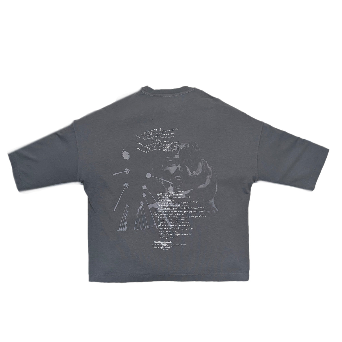 Scream Huge T Grey KNITS | GRAPHIC THE CELECT MENS