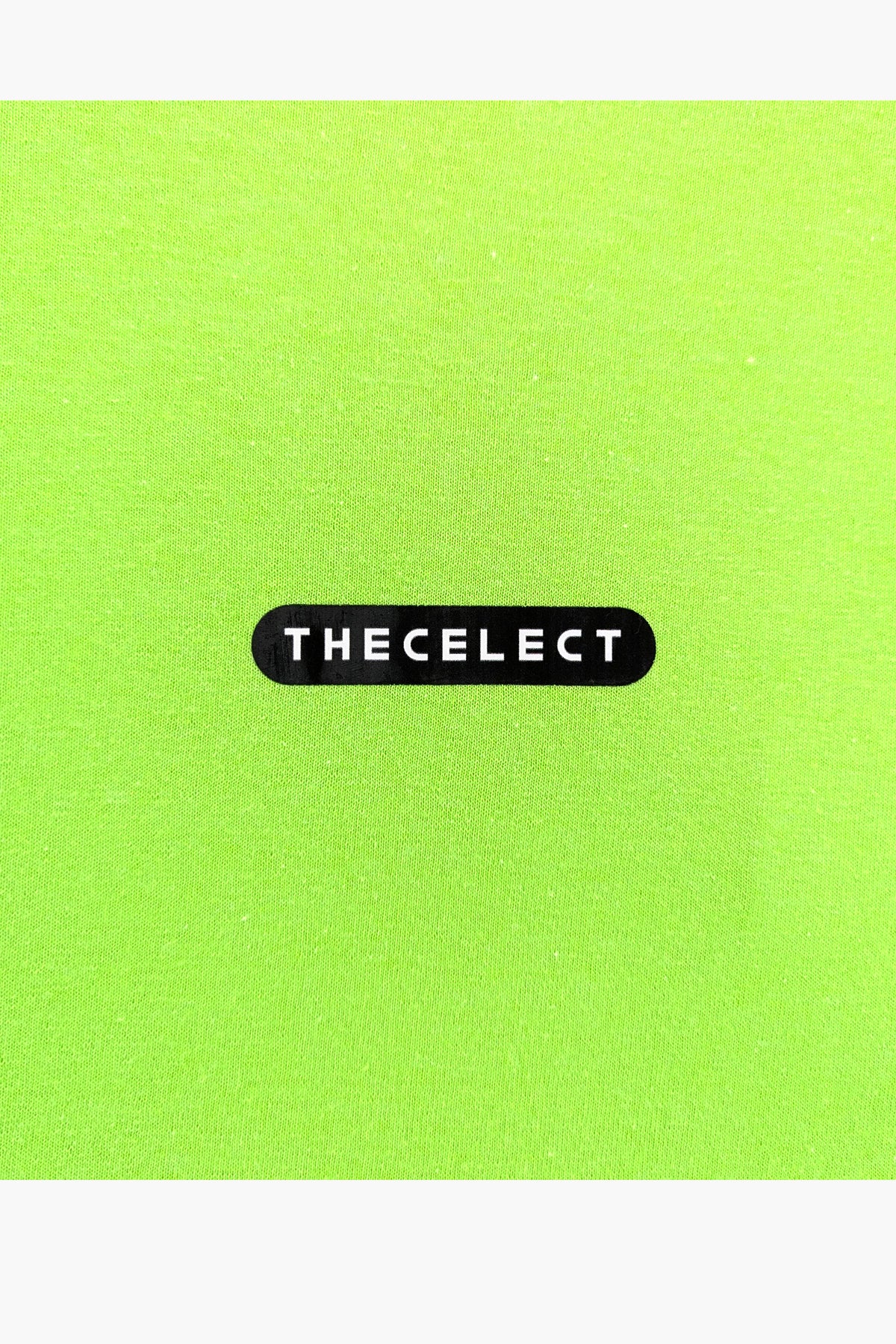 Side Logo T Neon Green KNITS | GRAPHIC THE CELECT MENS