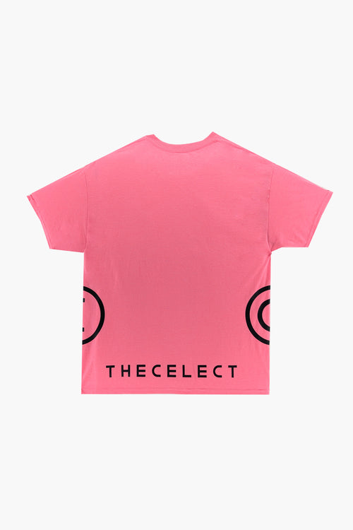 Side Logo T Neon Pink KNITS | GRAPHIC THE CELECT MENS