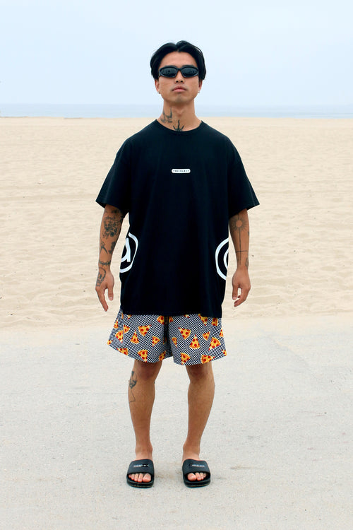 Side Logo T Black KNITS | GRAPHIC THE CELECT MENS