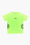 Side Logo T Neon Green KNITS | GRAPHIC THE CELECT MENS