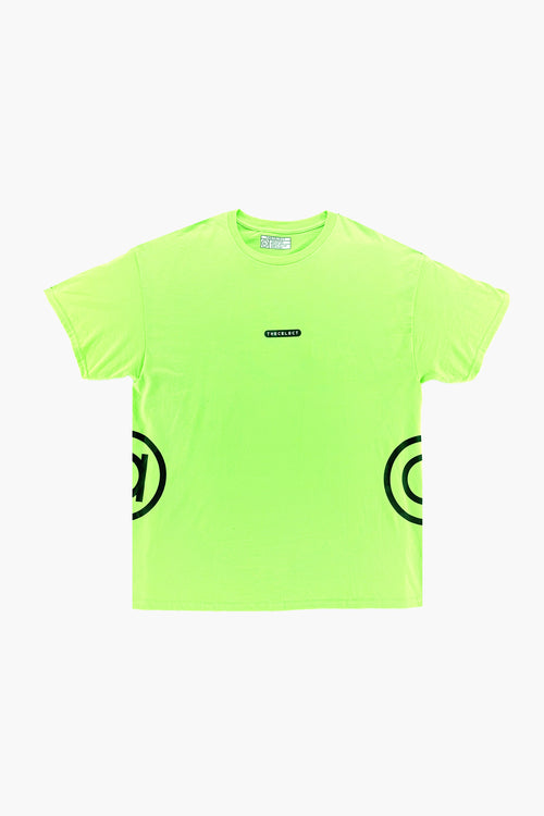 Side Logo T Neon Green KNITS | GRAPHIC THE CELECT MENS