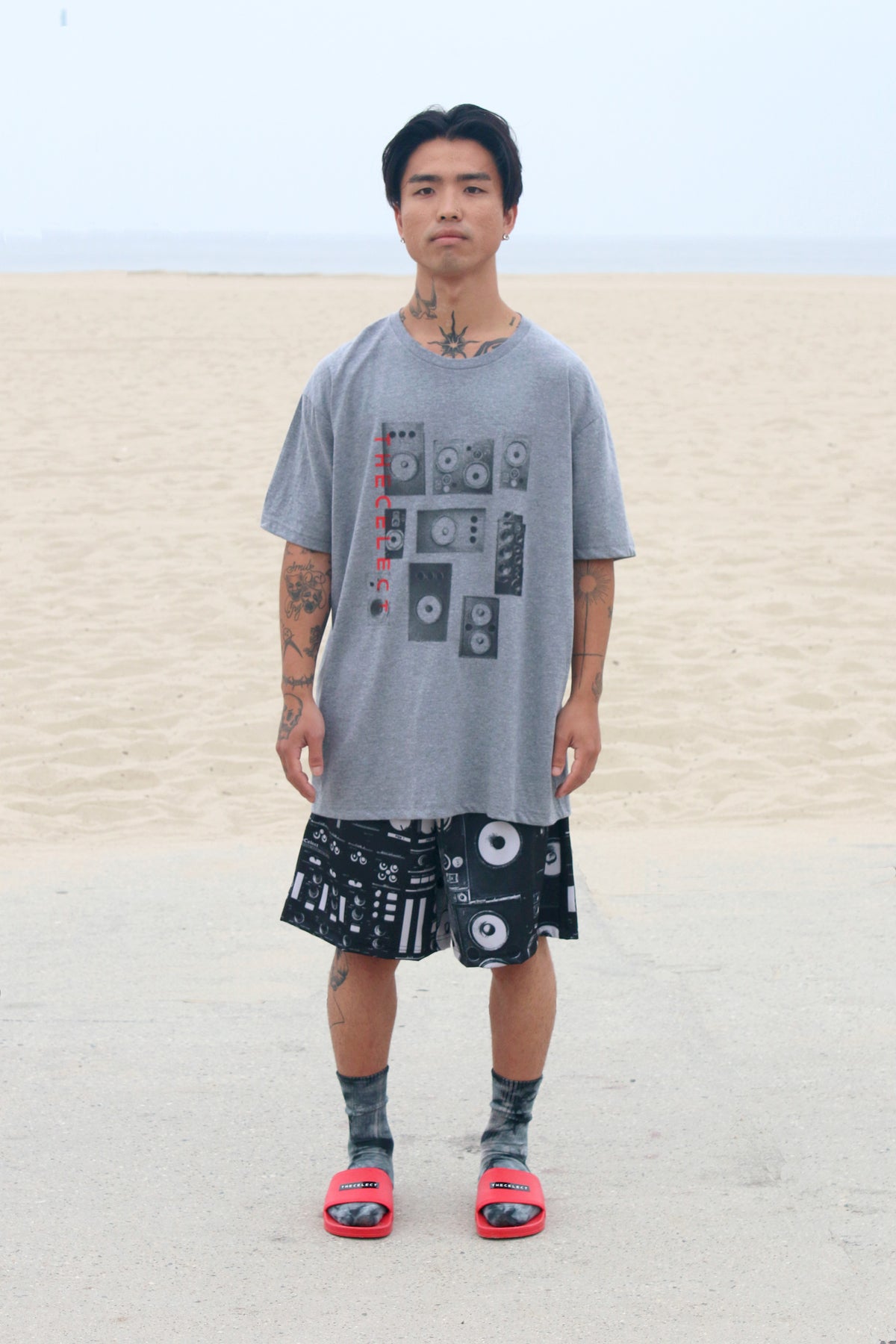 Speaker T Grey KNITS | GRAPHIC THE CELECT MENS