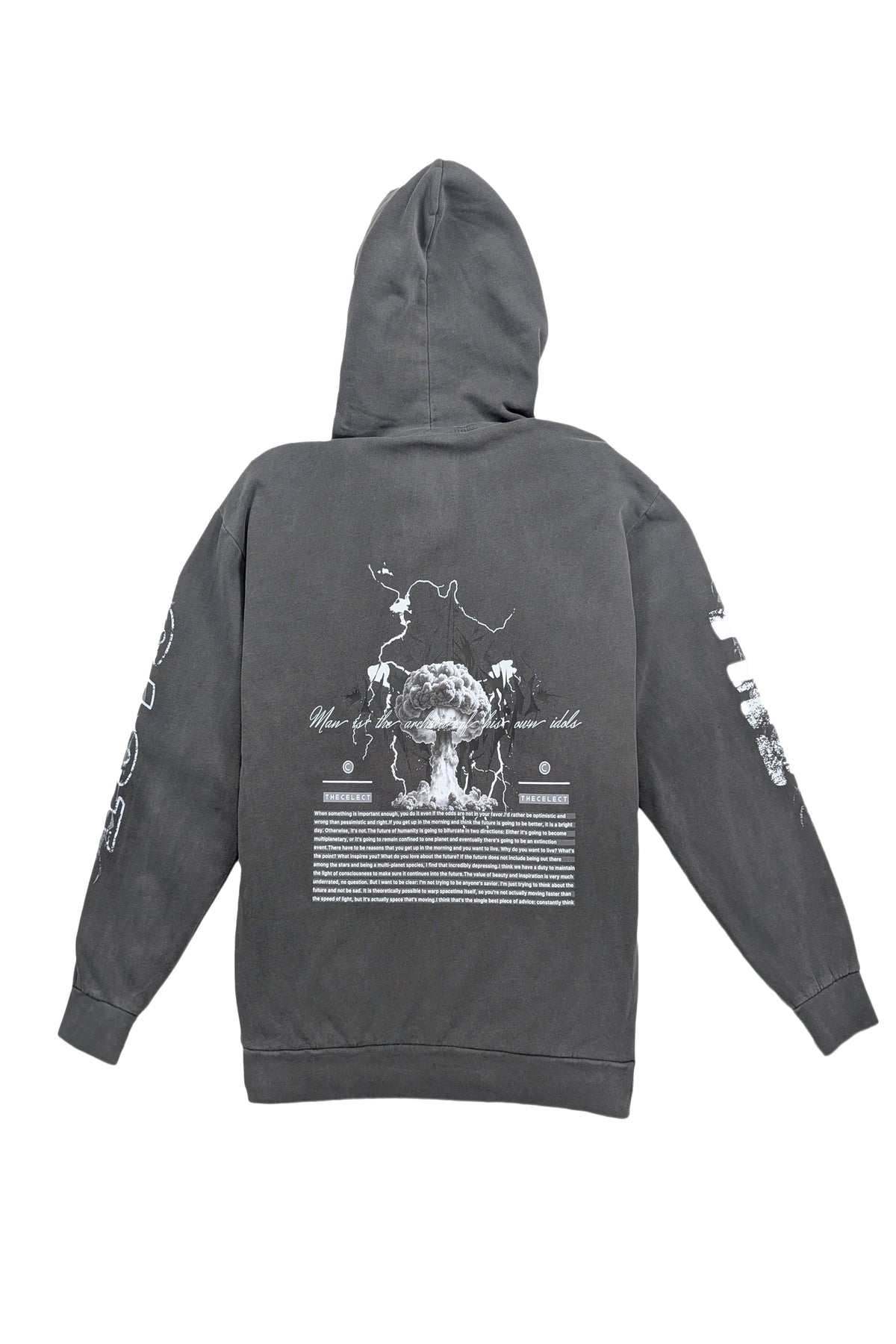 Stare Hoody Vintage Black FLEECE | HOODIE THE CELECT MENS