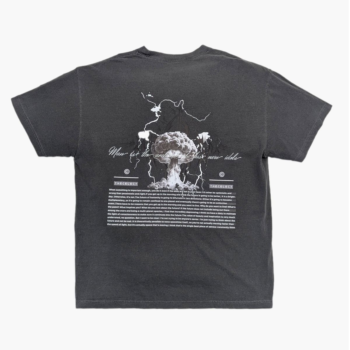 Stare Tee Vintage Black KNITS | GRAPHIC THE CELECT
