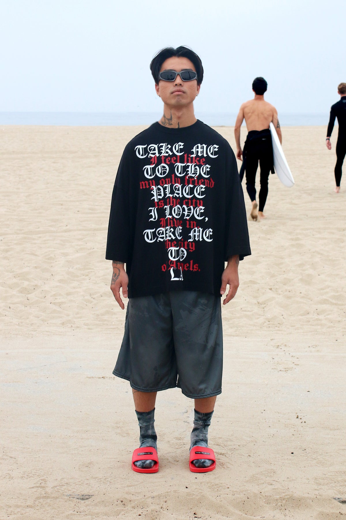 City of Angels Huge T Black KNITS | GRAPHIC THE CELECT MENS