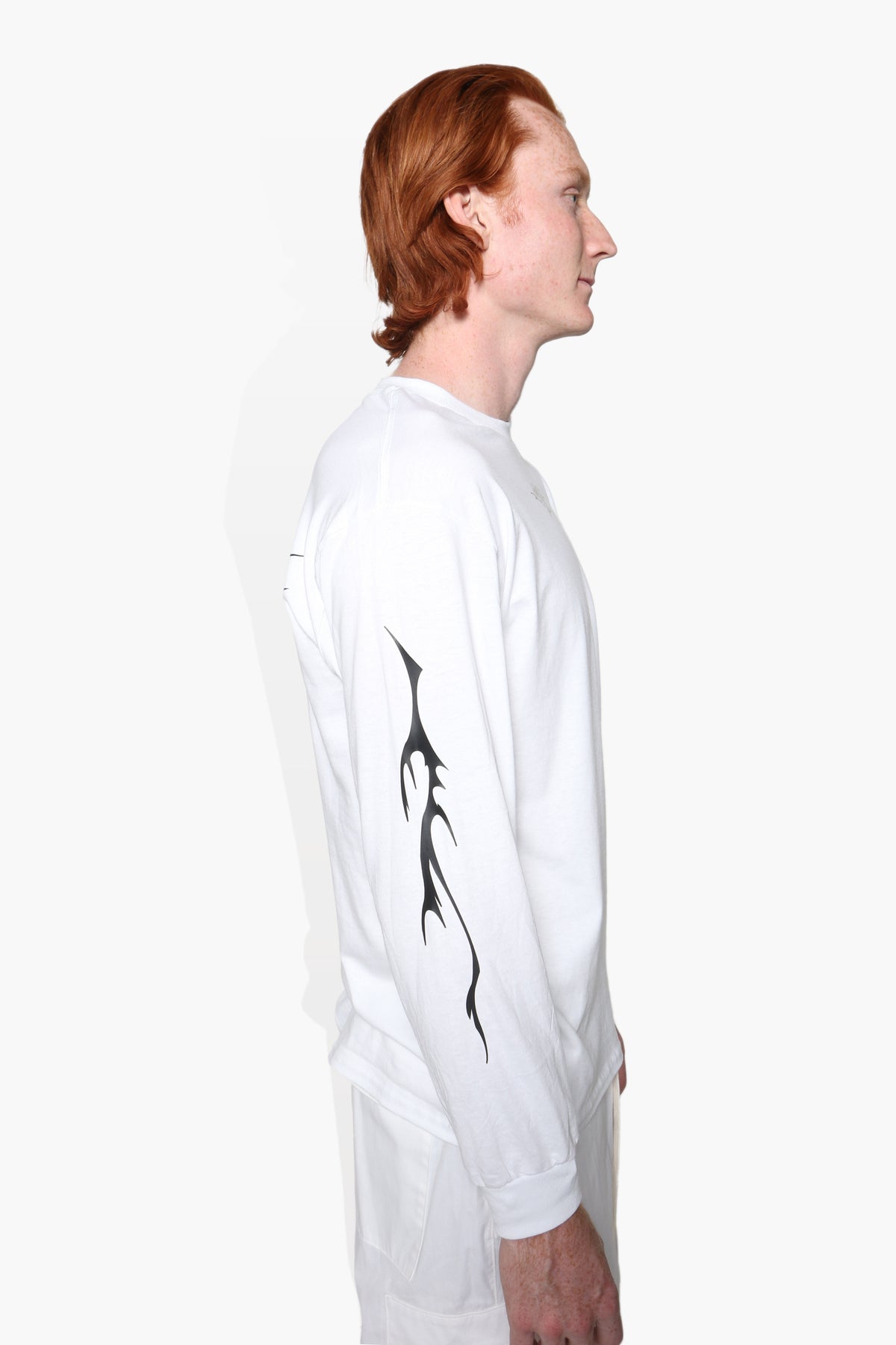 Tribal Long Sleeve T White KNITS | LONG SLEEVE THE CELECT MENS